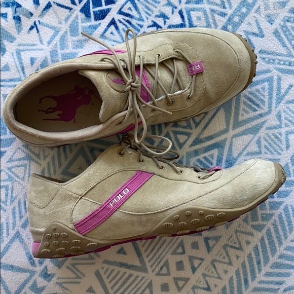 Ralph Lauren Suede Sneakers - Picture 2 of 7